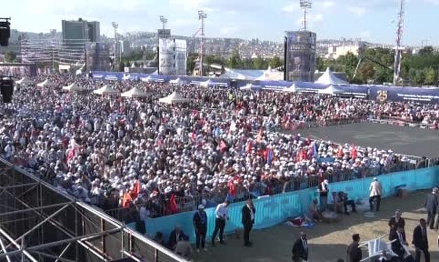 Ak Parti'nin 25. yılına başkentte geniş katılım