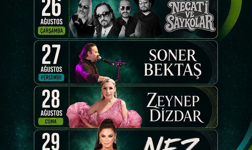 Gürpınar’da dört gün sürecek müzik ve eğlence şenliği