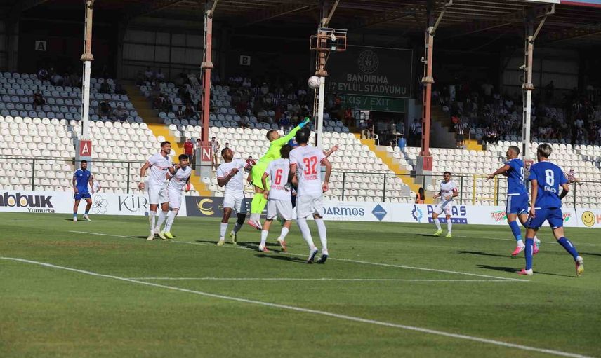 Bandırmaspor'tan farklı skor: Boluspor 6-0