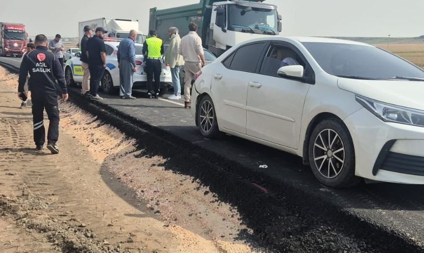 Diyarbakır'da Yuvacık mevkisinde zincirleme kaza: 7 kişi yaralandı