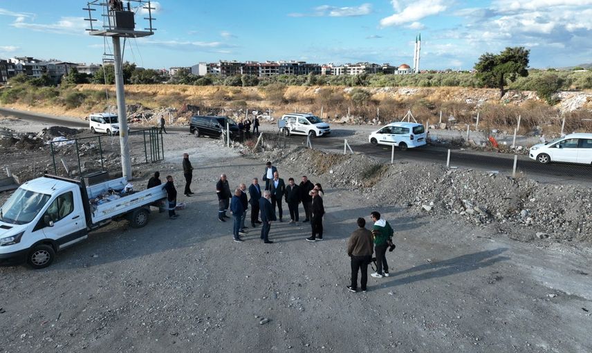 Şantiye kent dışına taşınıyor: Edremit'te atıklar geri dönüşüme kazandırılacak