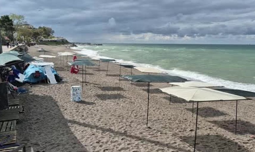 Akçakoca'da yaz kalabalığı çekildi, sahiller martılara kaldı