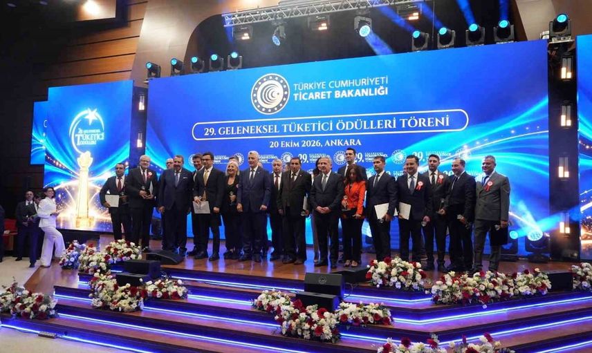 İHA muhabiri Kemal Diri'ye tüketici özel ödülü
