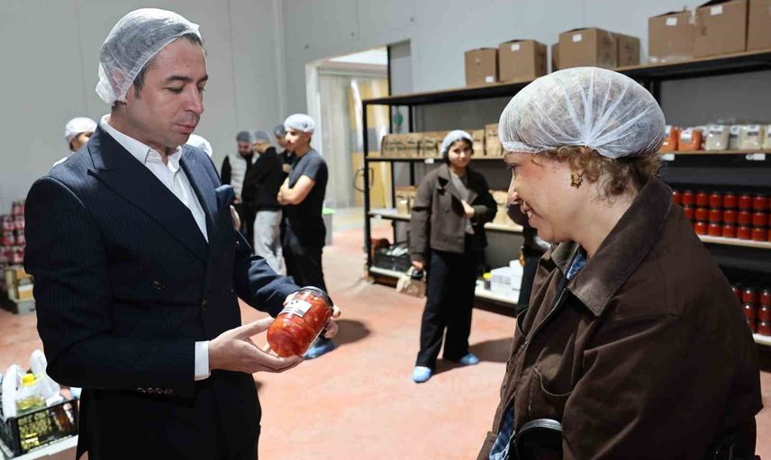 Kardeş okul ortaklığıyla Nilüfer'de üretim sahası gözlemi