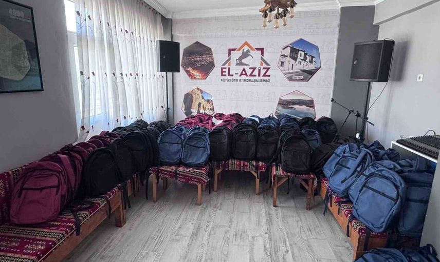Gelecek için kalem: Elazizder 350 yetim ve öksüz öğrenciye kırtasiye desteği