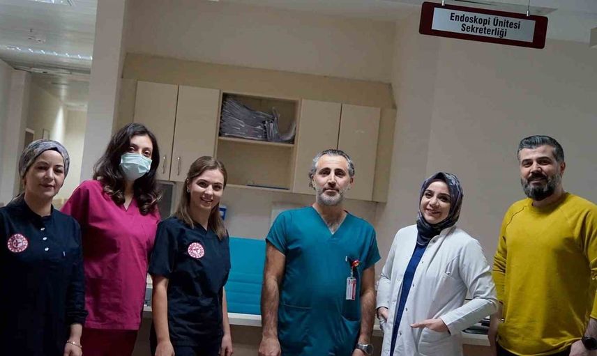 Muş'ta erken evre sindirim sistemi kanseri cerrahiye gerek kalmadan endoskopiyle tedavi edildi