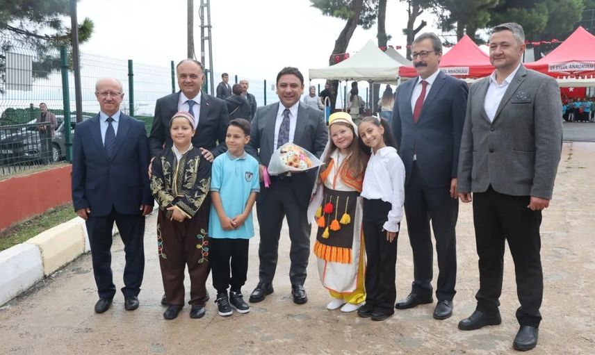 Sinop'ta Korucuk İlkokulu'nda ilköğretim haftası coşkusu