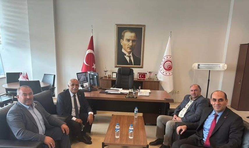 Çıldır heyetinden Aktaş gümrük müdürüne kutlama ve istişare ziyareti