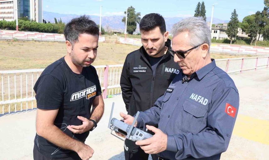 Afet müdahalelerinde hız: Nazilli yapay zekâ destekli drone ile güçlendi
