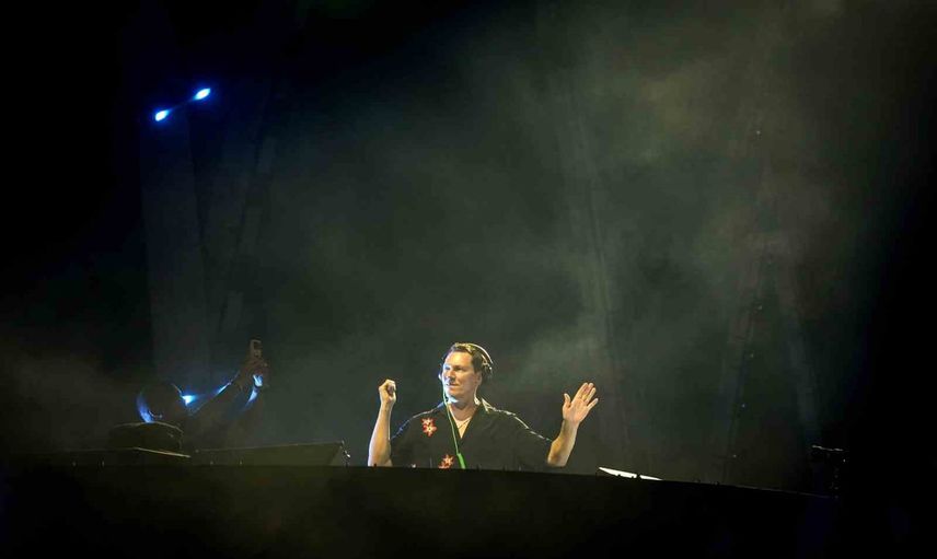 Müziğin evrensel yıldızı Tiesto Yenikapı'da coşturdu