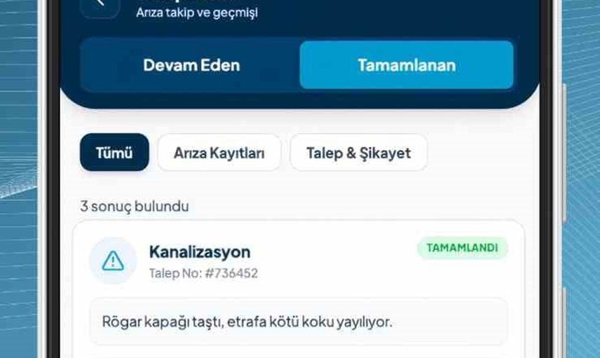 Vatandaşın MUSKİ'si cebinde: su hizmetleri cep uygulamasıyla kolaylaşıyor