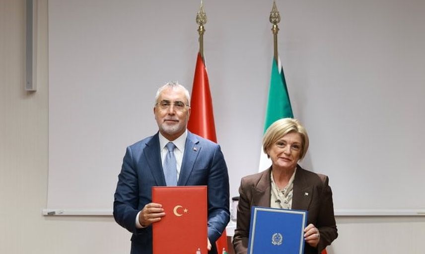 Türkiye ve İtalya bakanlıkları sosyal güvenlikte ortak çalışma zaptı imzaladı