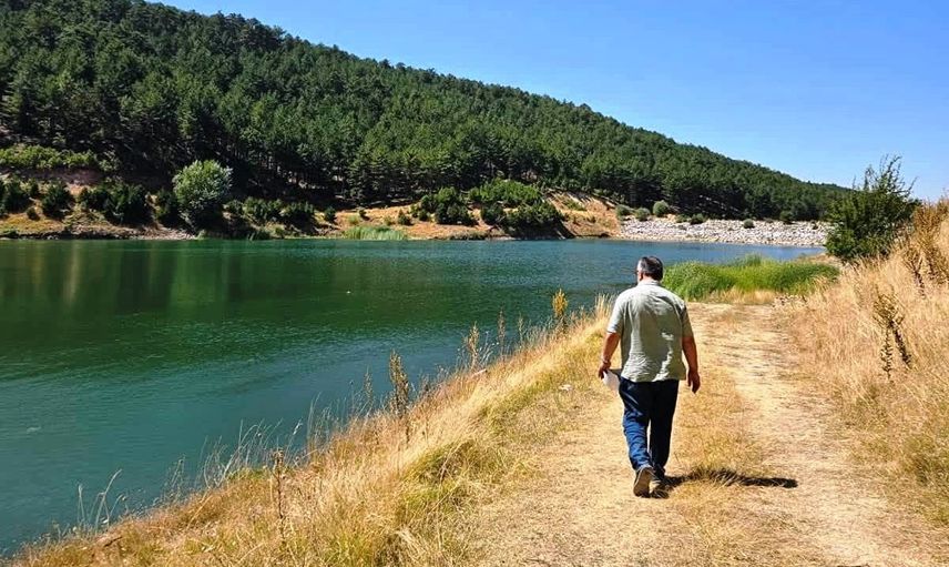 Emet'te Konuş Göleti'nde su ürünleri denetimi