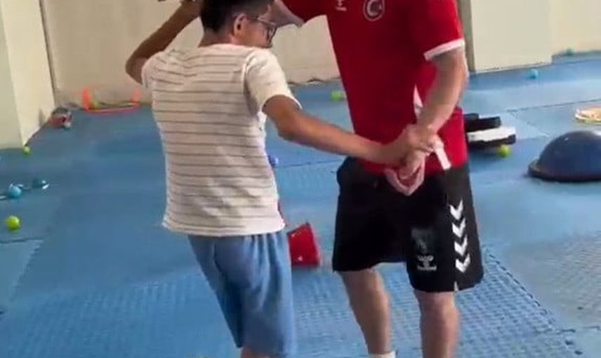 Körfez'de engelleri aşan sporcuların zafer anları