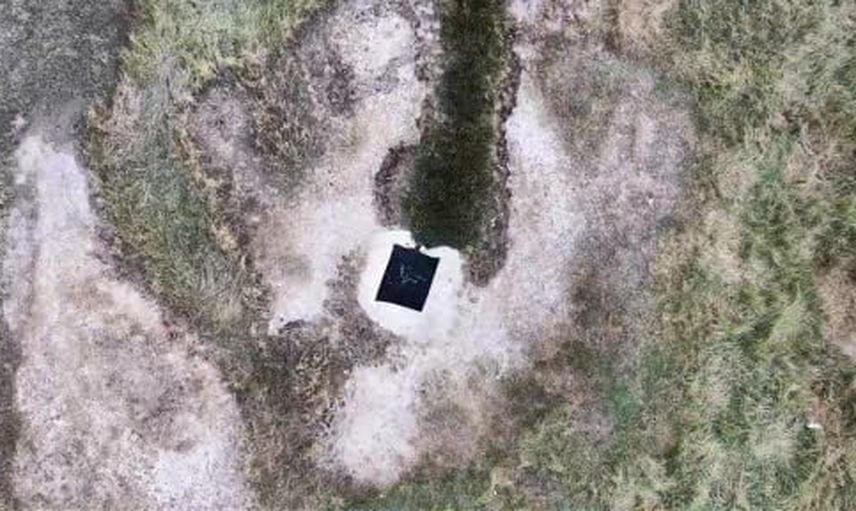 Aziziye'de köpüren kuyu: ateşle temas eden köpük mavi alev çıkarıyor