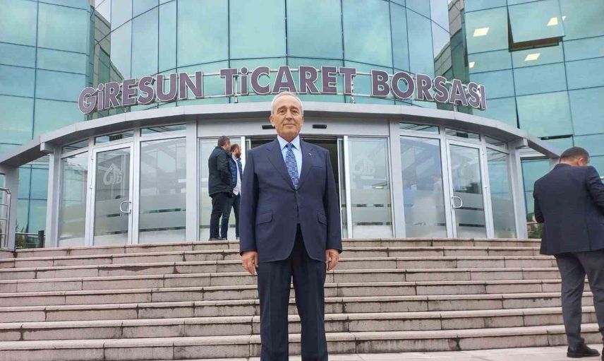 Giresun borsasında 19 oy farkla yeniden başkan Hamza Bölük