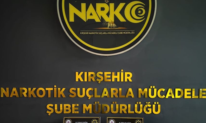 Kırşehir'de iki ayrı uygulamada 166 hap ve 475 gramı aşkın uyuşturucu ele geçirildi