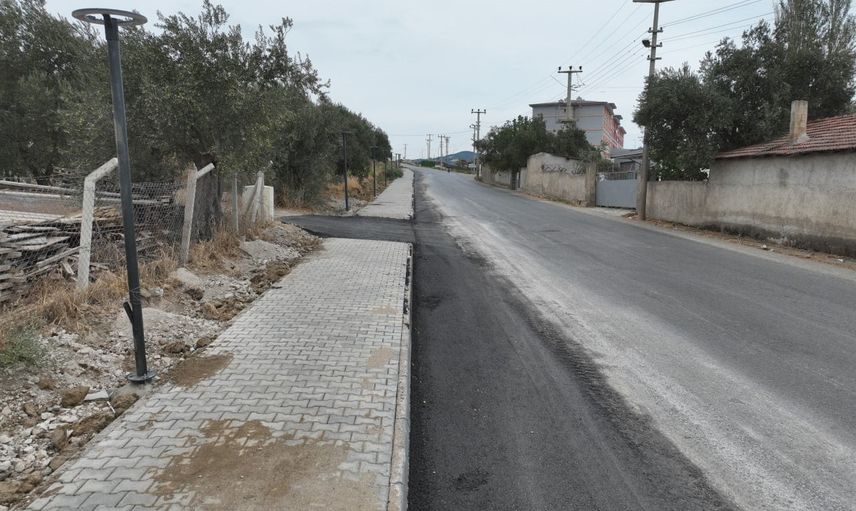 Öğrencilerin yolu güvenli: Hamdibey Caddesi modernleşti