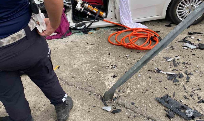 Kafa kafaya çarpışma Çameli-Acıpayam yolunda iki arkadaş hayatını kaybetti