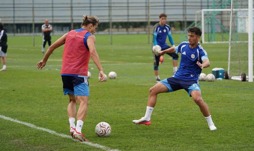 Çaykur Rizespor Göztepe maçına taktik prova yaptı