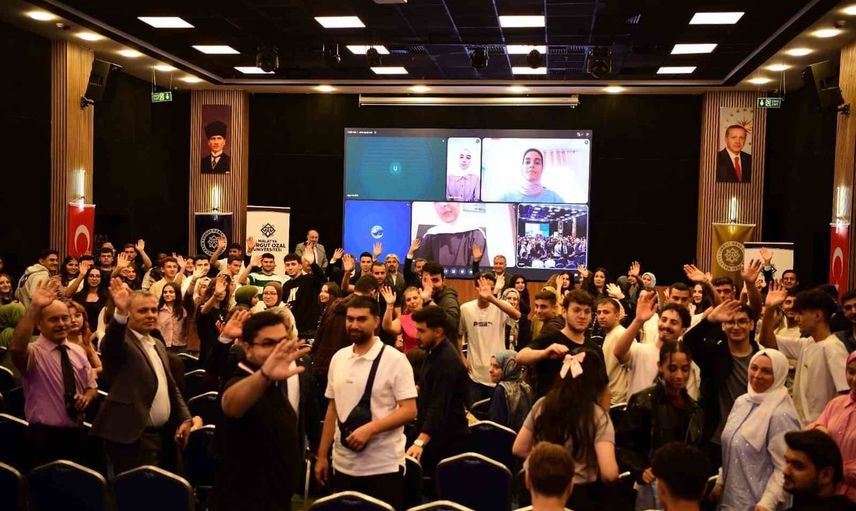 Üniversitede Gazze günleri öğrenci sesini ve dayanışmayı ön plana çıkardı