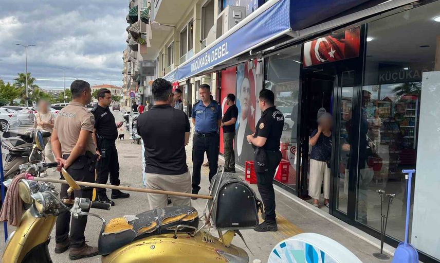 Sinop'ta sinir krizi evde cam kırılmasına ve el yaralanmasına yol açtı