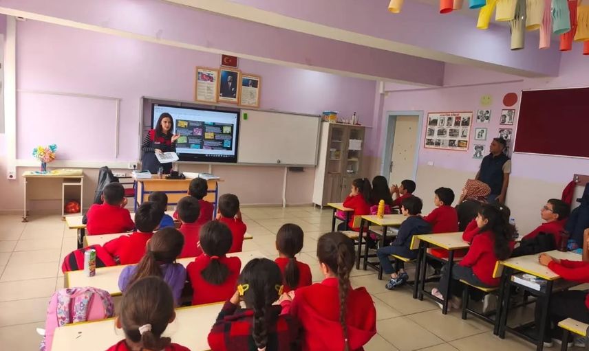 Alacakaya'da ilkokul öğrencilerine gıda israfını önleme bilinci aşılandı