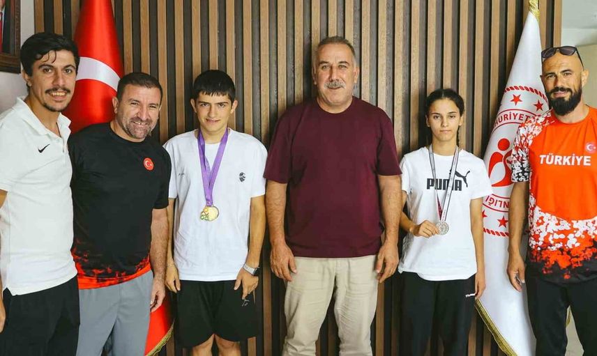 Aydınlı özel sporculardan Konya'da madalyalı dönüş