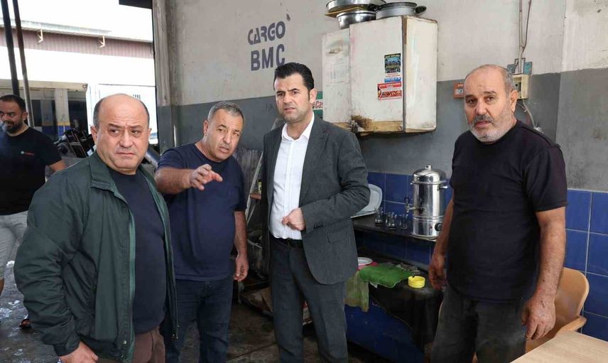 Tırmıl sanayi sitesinde temizlik seferberliği: esnafa destek sürüyor