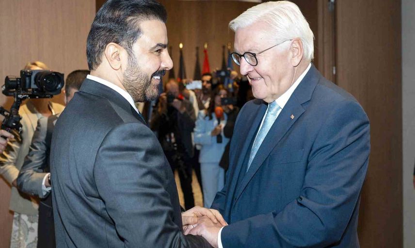 Steinmeier ile Zeydi görüşmesi: Almanya'dan Irak'a istikrar desteği