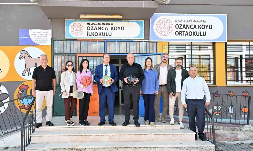 Manisa'da 430 okul spor malzemesiyle güçleniyor
