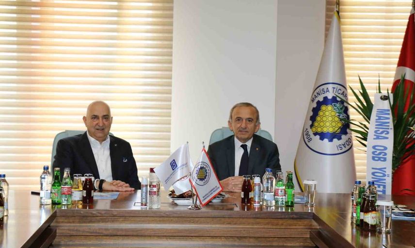 Manisa'da kurumlar el sıkıştı: ortak akılla üretim ve istihdam vurgusu