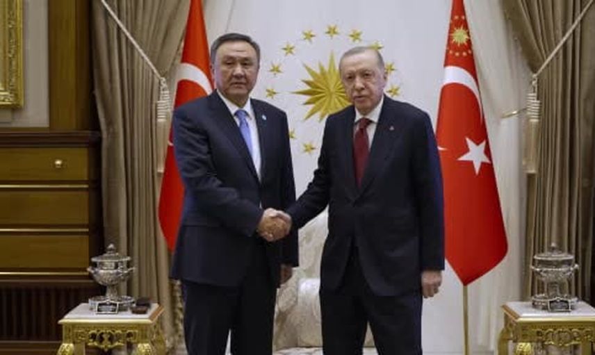 Erdoğan, Türk Devletleri Teşkilatı genel sekreterini kabul etti