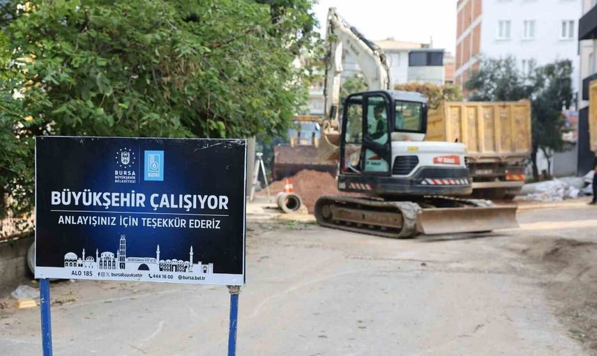 hüdavendigar’da altyapı yenilemesiyle taşkın riski azalacak