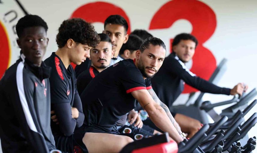 Gençlerbirliği Galatasaray maçı hazırlıklarını yoğun tempoda sürdürüyor