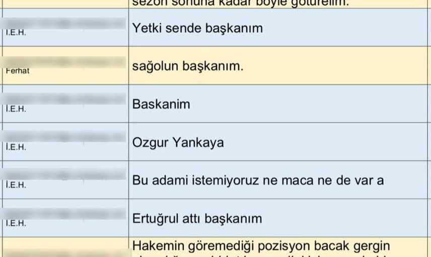 Mhk soruşturmasında hakem görevlendirmelerine dair yazışma ortaya çıktı