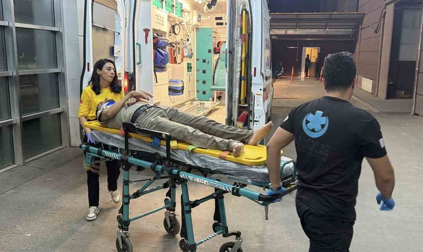 Adıyaman'da kontrol kaybı kazayı getirdi: motosiklet sürücüsü yaralandı