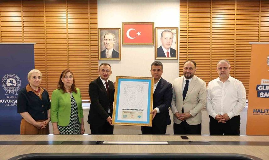 Samsun Büyükşehir Belediyesi sağlıkta iki belgeyle tescillendi
