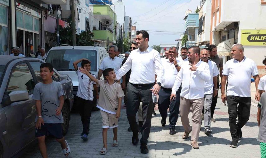 Çay Mahallesi'nde pazar yeri için saha incelemesi başlatıldı
