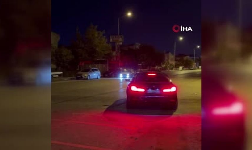 Keçiören'de tehlikeli trafik gösterisi: motosiklette 5 kişi taşındı, drift yapan sürücü yakalandı
