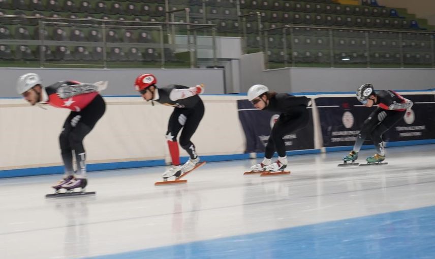 Erzurum’da kürsü yarışı: Short Track Federasyon Kupası’na 217 sporcu geliyor