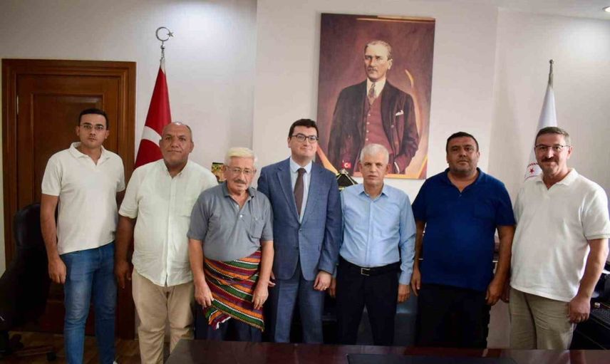 Bozdoğan'da ahilik değerleri kaymakamın makamında yankı buldu