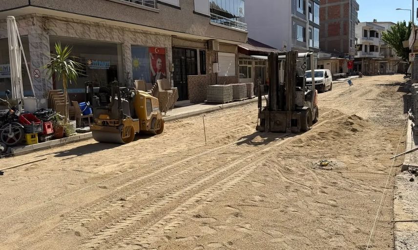 Yenipazar’da İnönü Caddesi iki yönlü trafiğe hazırlanıyor