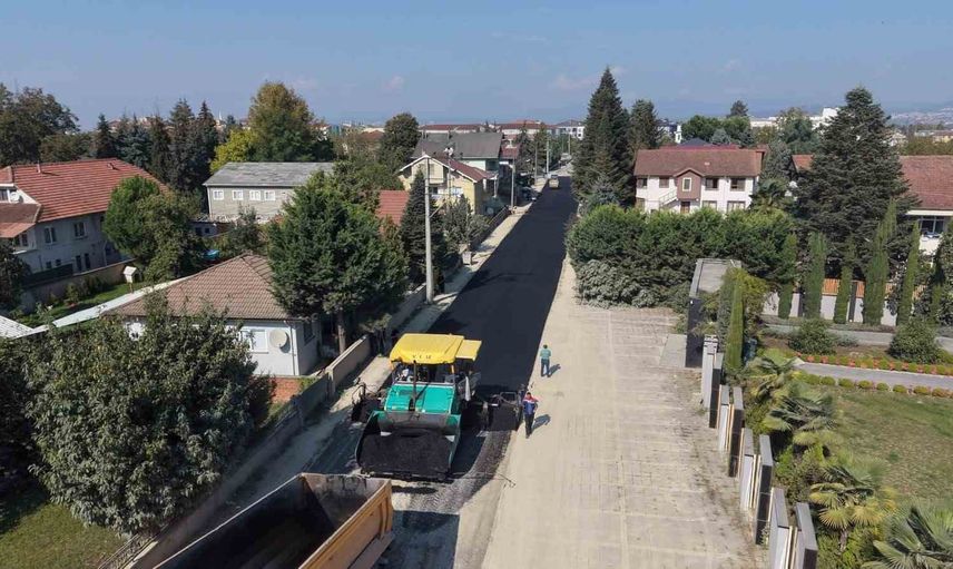 Şıralık mahallede son rötuşlar: asfalt serimine geçiliyor