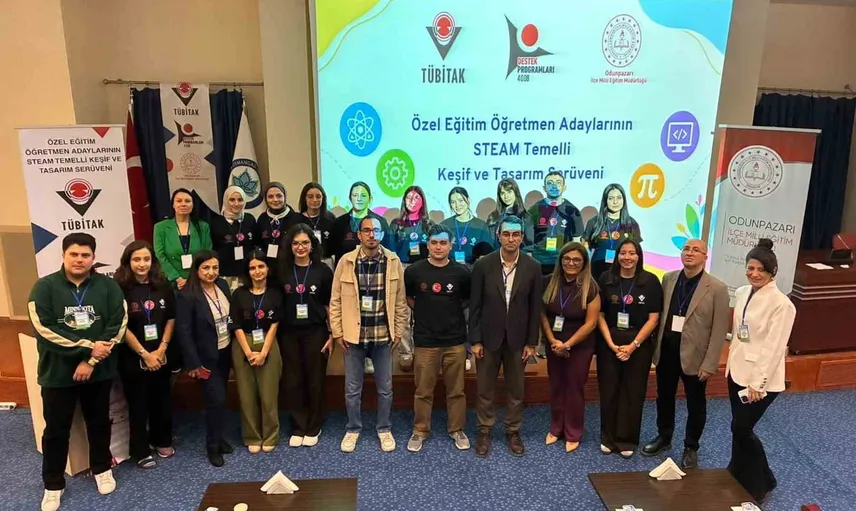Özel eğitim öğretmeni adayları Eskişehir'de STEAM ile keşif ve tasarım becerileri geliştirdi