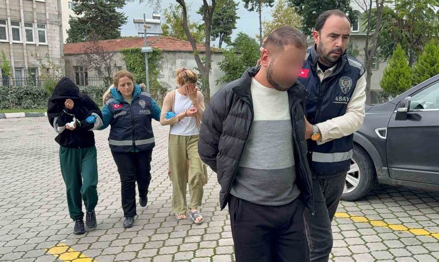 Atakum'da 100 bin liralık ziynet eşyası operasyonu: 3 gözaltı