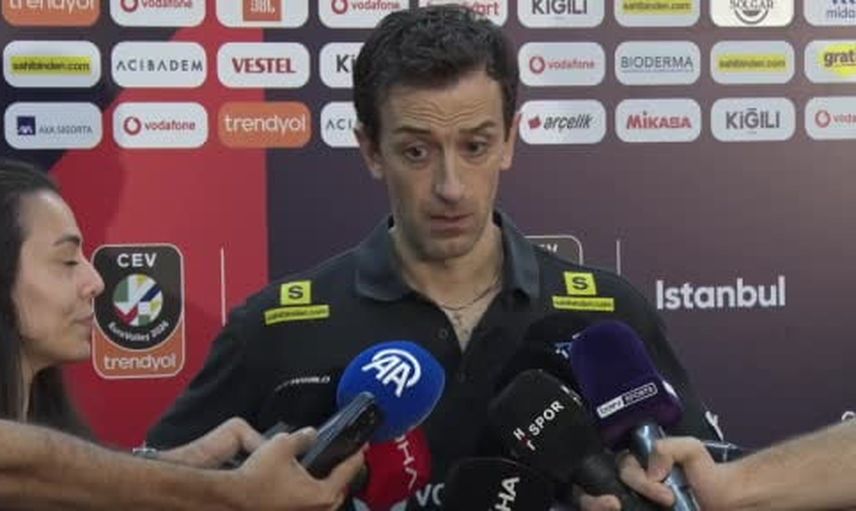 Santarelli'den yarı finale mesaj: taraftar desteğiyle herkesi yenebiliriz