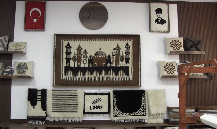 Siirt'te tiftiğin mirası: dededen oğula süregelen battaniye dokumacılığı