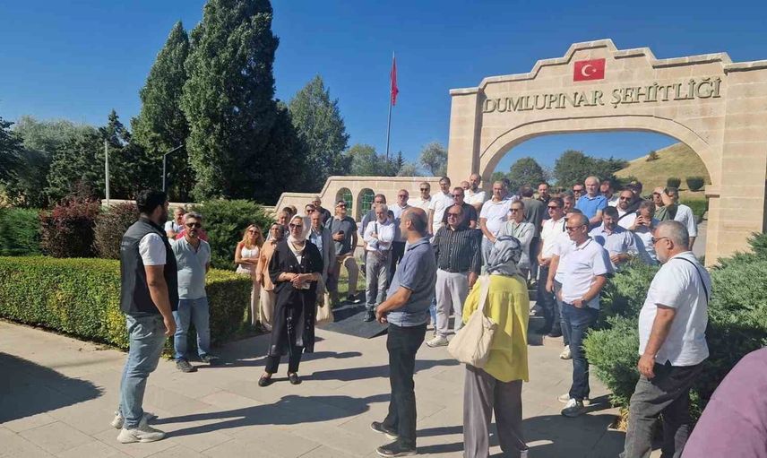 Okul müdürleri Dumlupınar’da milli mücadele mirasını yerinde inceledi