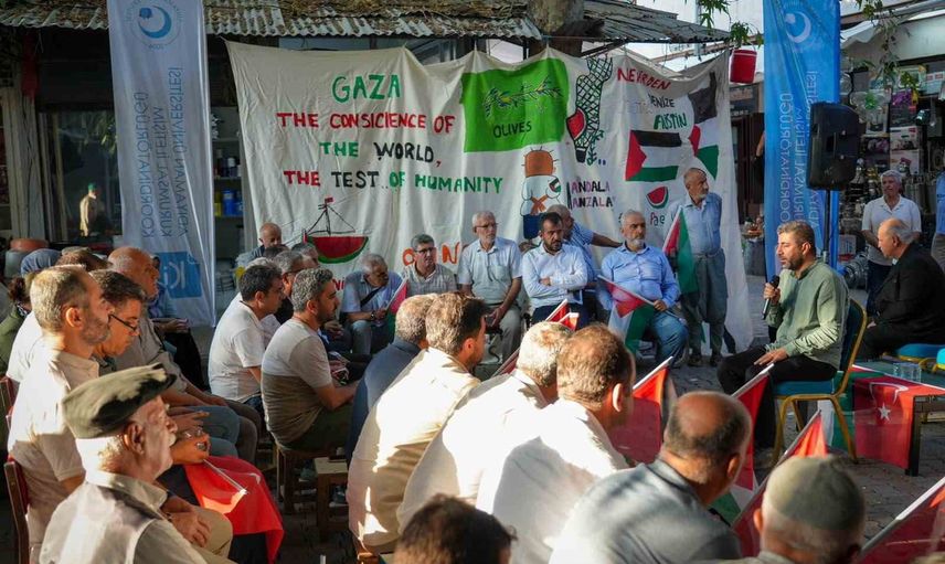 Adıyaman'da bilim kafe: Gazze'den yükselen eğitim umudu